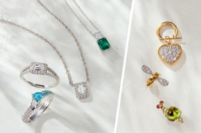 【数回着用】銀座和光 WAKO ダイヤモンドネックレス 0.15ct.K18WG Pt/18KYGダイヤモンドネックレス |ネックレス | WAKO公式